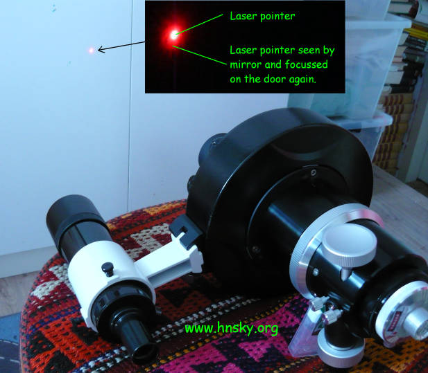 Check/adjust focuser tube squareness versus primary mirror